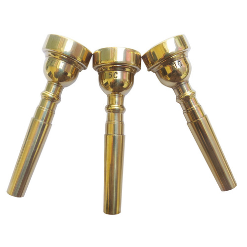 Youth trumpet small mouthpiece labor-saving 3C 5C 7C gold silver copper mouthpiece wind instrument accessories