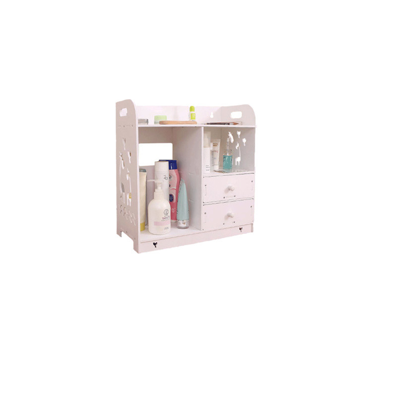 Procesamiento personalizado caja de almacenamiento estante de escritorio estante de almacenamiento de cosméticos de baño estante de almacenamiento de cajón