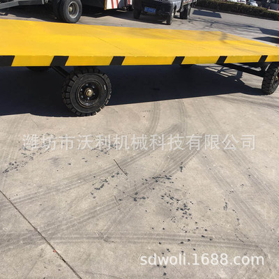 厂家供应 牵引平板车车间搬运车 厂房货物移动四轮转向两用手推车