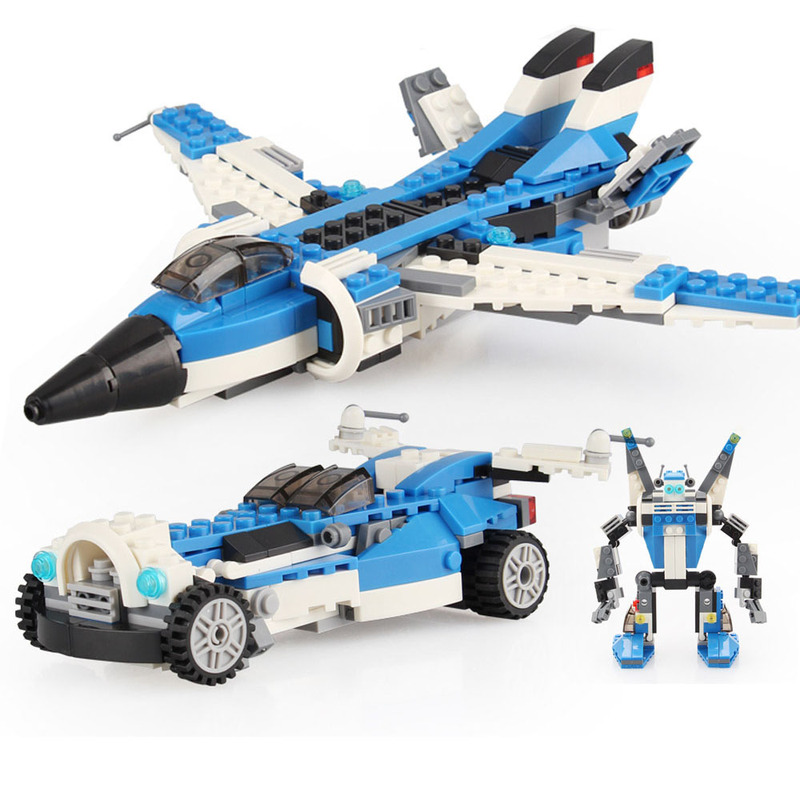 Children's Building Blocks Aircraft Car Toys Intelligence Baby Teaching Aware Small Particle Assembled Diy Compatible with Lego