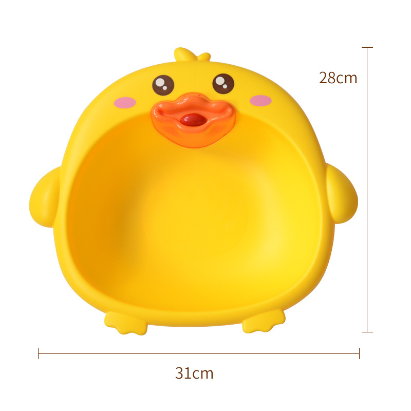 Transfronterizo bebé lavabo bebé cuenca de agua cuenca de plástico baño de los niños Cubo de juguete Baño de pulverización de agua multifuncional