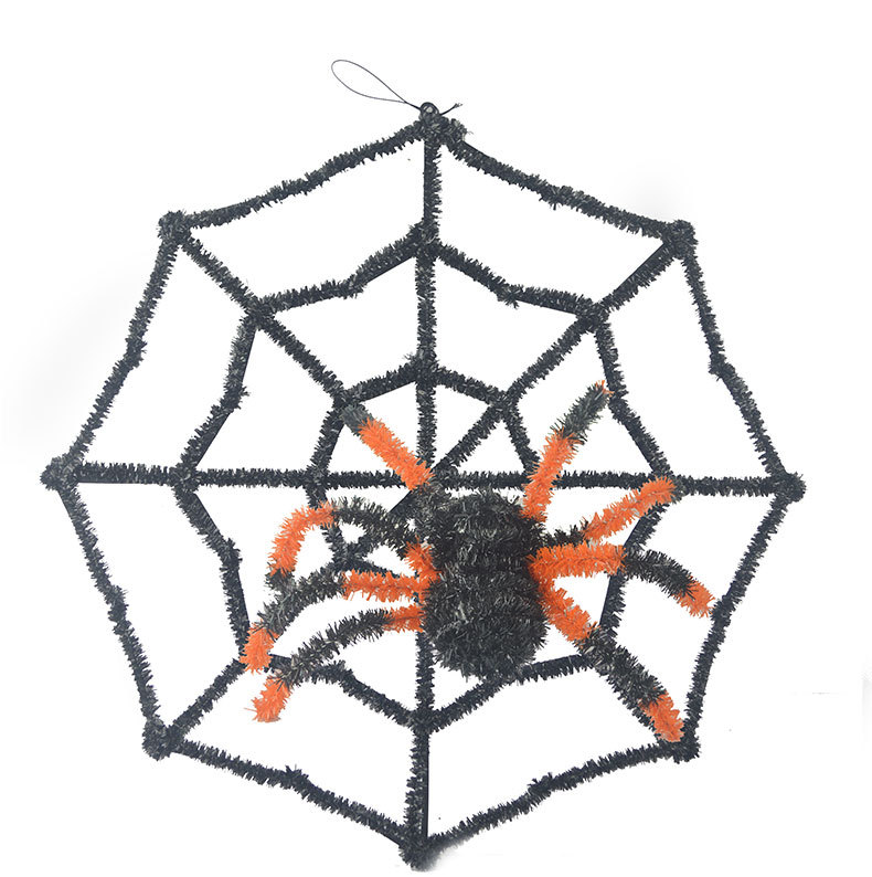 Halloween Spinne Spinnennetz Kunststoff Gruppe Dekorative Requisiten display picture 3