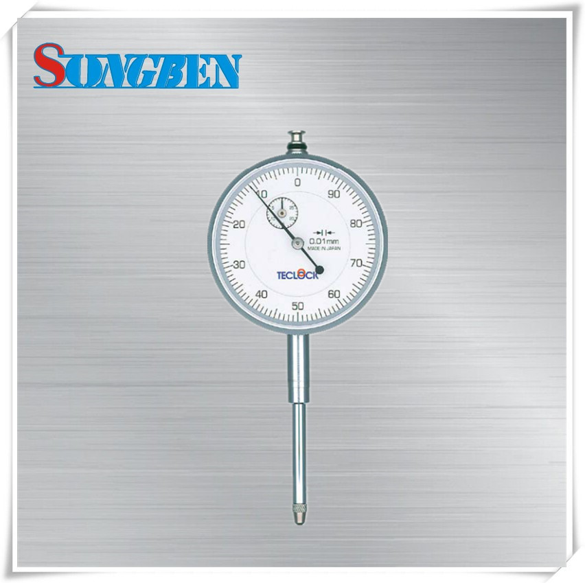 日本原装TECLOCK 0.01mm长行程百分表KM-130R