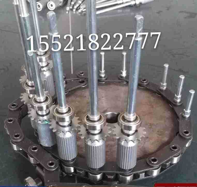 厂家直销涂装喷油铁铝治具自转治具自动线配件喷涂自转台枪架链条