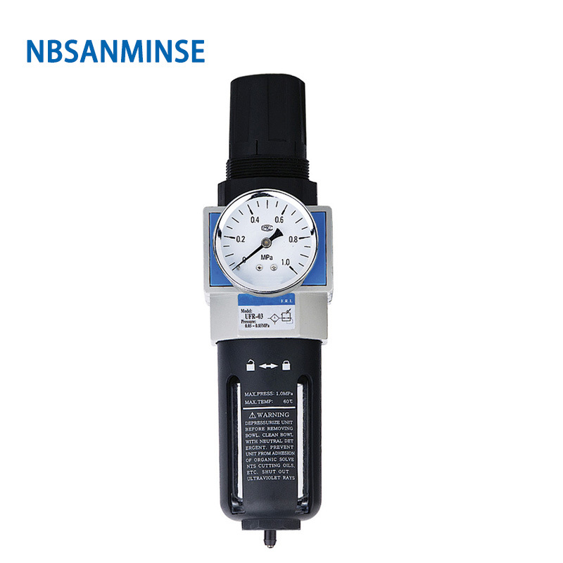 NBSANMINSE  UFR/FR新恭型过滤调压器 空气过滤减压阀 气源处理器
