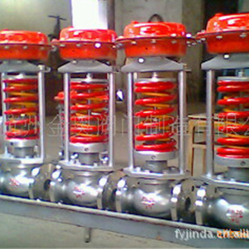 厂家弱酸碱控制阀 金奥法兰碳钢切断阀 ZZY自力式单座调节阀