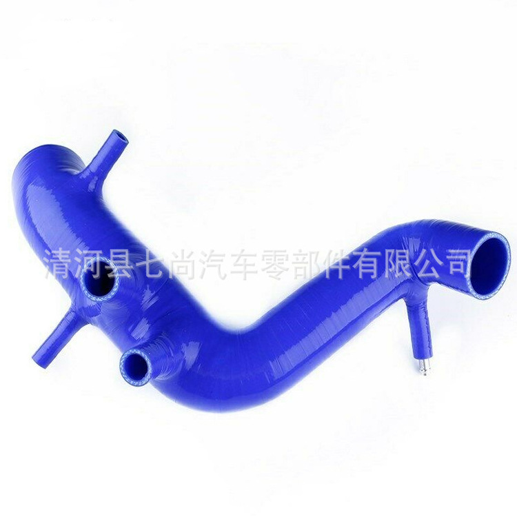 适用于大众捷达汽车1.8T MK4涡轮高尔夫甲壳虫奥迪TT硅胶进气软管