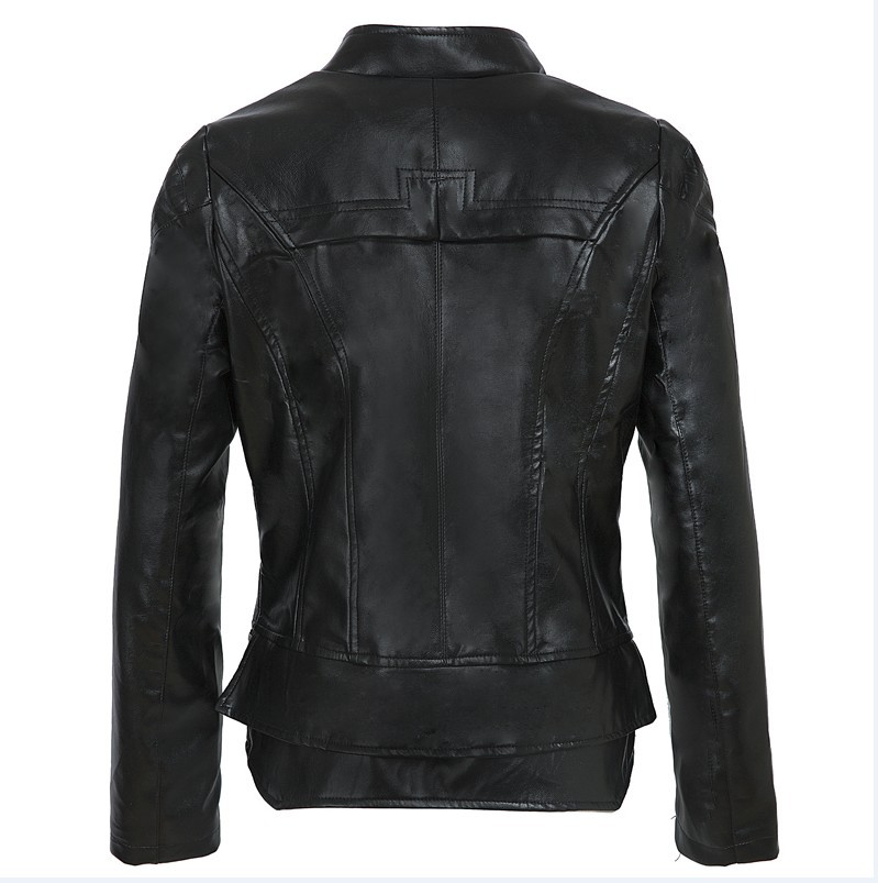 Veste cuir femme - Ref 3447454 Image 3