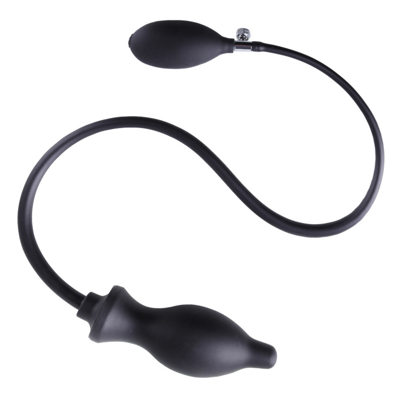 Plug anal infláble de silicona pareja coquetear juguetes sexuales para adultos dispositivos de masturbación: 50 / caja