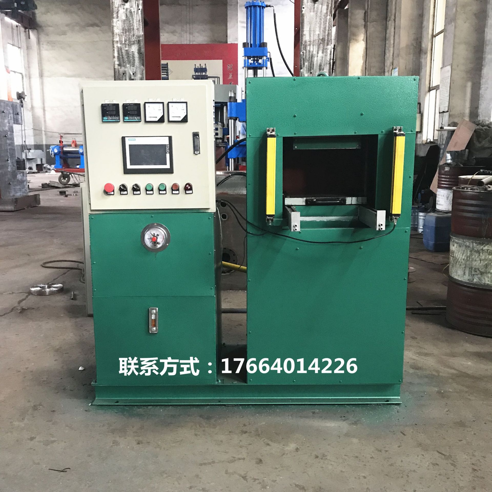 密封橡胶圈热压成型机 波纹管密封圈平板硫化机 四柱热压机