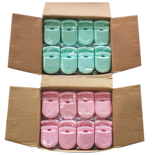 ABS eyelash curler new plastic mini portable eyelash curler eyelash beauty tool