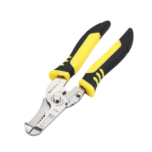 Batch issuance 7-inch wire stripping tool electric cable multi-functional stripping pliers skin peeling wire stripping pliers manual 6-inch wire stripping plier