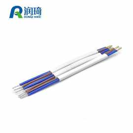 润琦国标护套线两芯白色双芯硅橡胶扁平护套线2*0.5平方电线批发