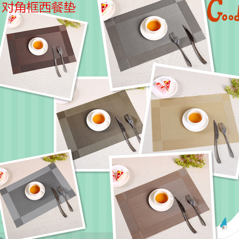 对角相框 棕色_副本