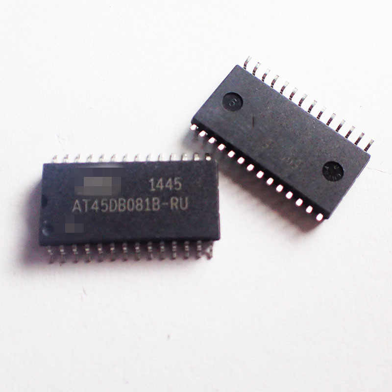 集成电路AT45DB081B-TU  FLASH 8M SPI 20MHZ 28TSOP	  原装