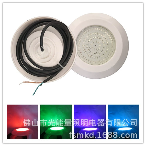 Панорамный LED массаж дна бассейна водоём RGB 12W RGB внешний контроллер управление рыбное пруд ночной сценый