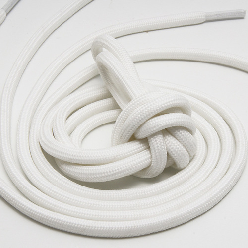 Circular coconut shoe laces with glowing round laces, fluorescent pants straps, glow-in-the-dark hat straps, glow-in-the-dark round laces