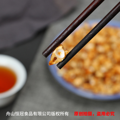 Zhoushan Crispy Fish Bone Granules Monk Fish Bone Original Spicy Flavor Ready-to-Eat Seafood Snacks Manufacturer Wholesale Dropshipping