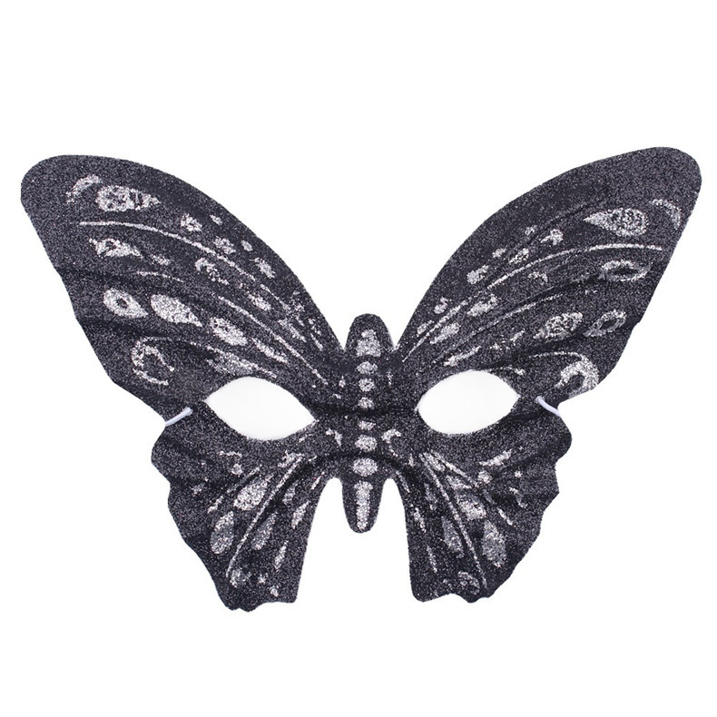 10000 Santo Festival Cosplay bar party Ball adultos maquillaje Dress Up oro rosa colorido mariposa máscara conjunto plano