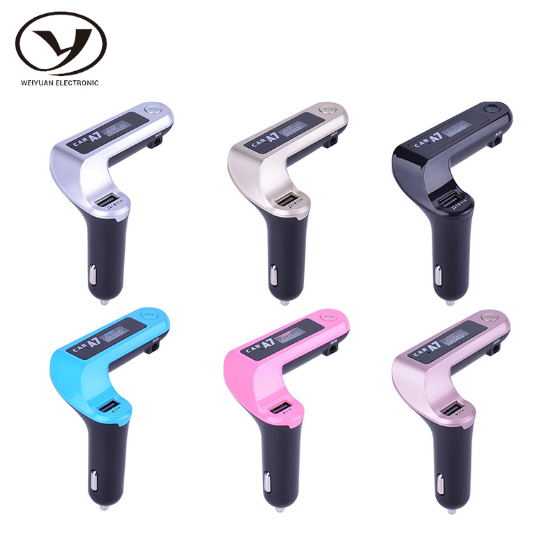 厂家直销供应CAR A7车载蓝牙汽车蓝牙耳机蓝牙音频接收器转换器|ru