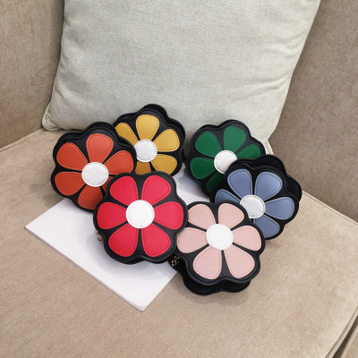 韩版儿童包2020秋季新款单肩包可爱花朵斜挎包潮男女童迷你配饰包|ms