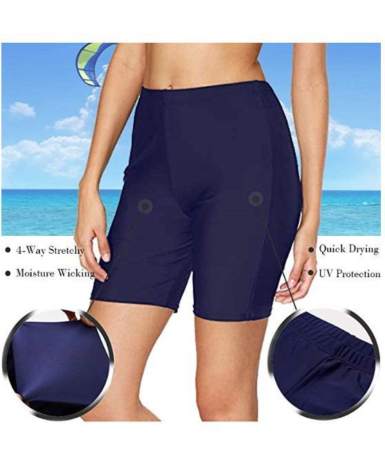 2020年大码长款高腰安全保守纯色游泳泳裤|ms