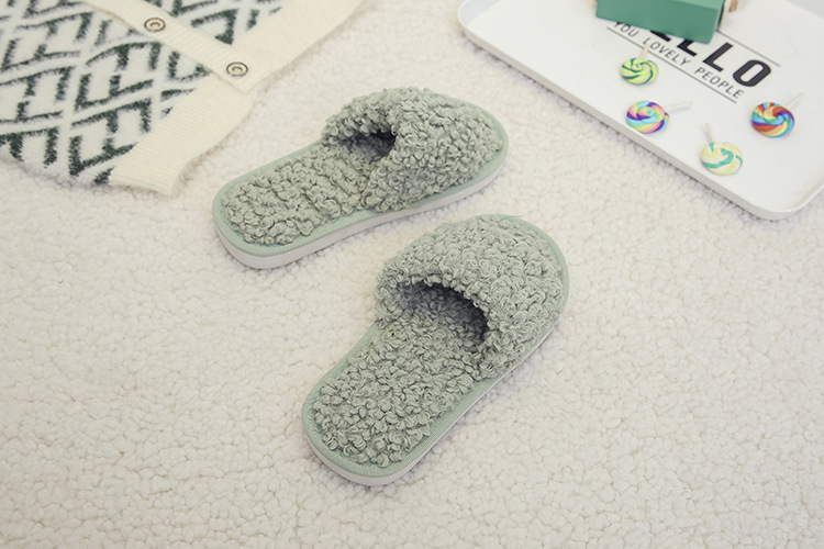 autumn new lamb wool children s slippers  NSPE27466