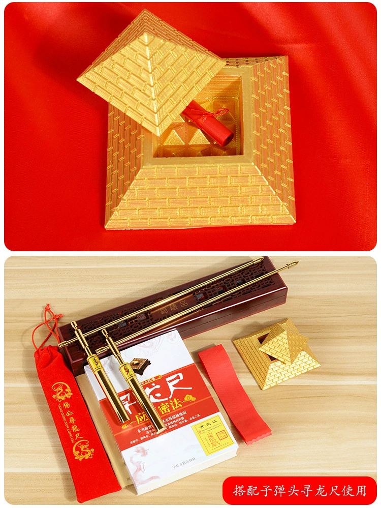 Archeological pyramid, minifigure, storage system, resin decor