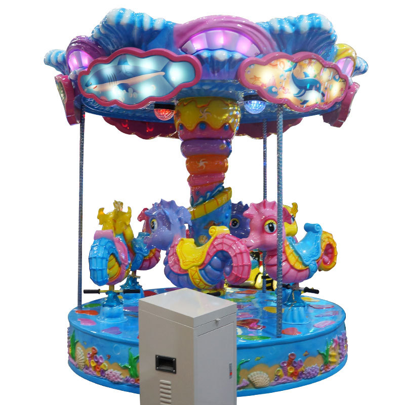Equipos de atracción para niños 18 personas 12 personas 26 personas marino carrossel marino carrossel máquina de juego grande