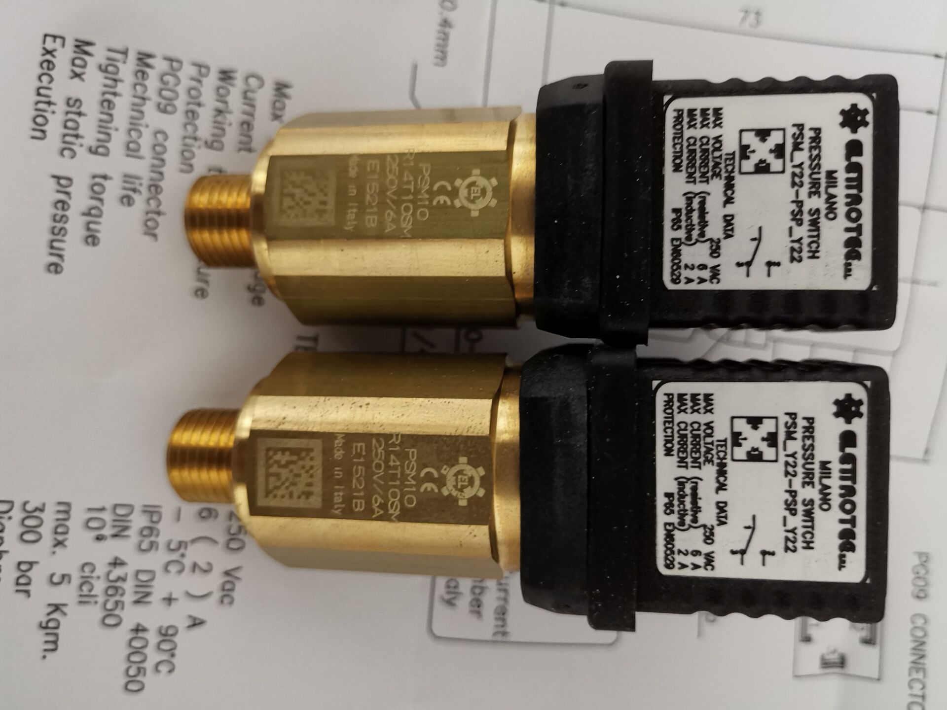 PSM 10 压力继电器