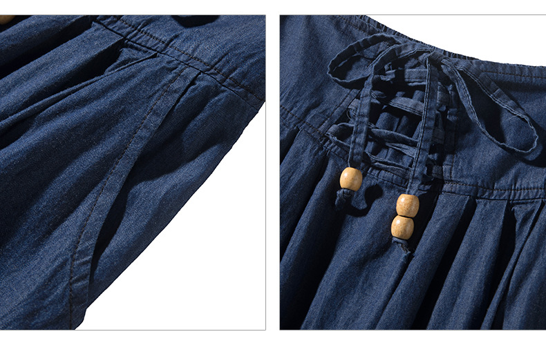 Jupe femme CARTE DES POISSONS en Cow-boy - Ref 3330442 Image 24