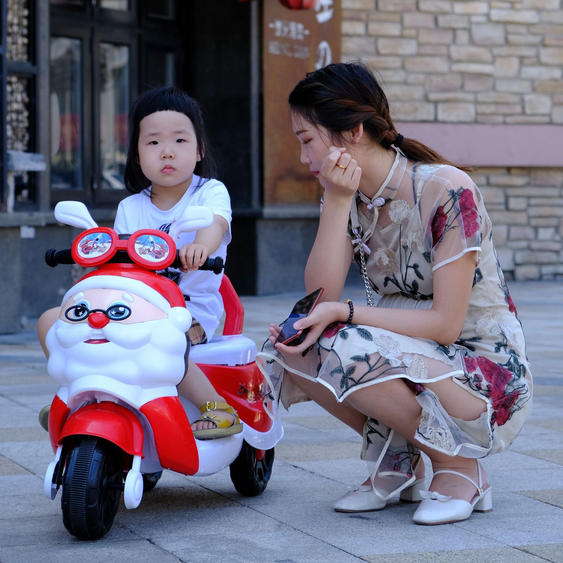 儿童电动摩托车宝宝三轮车男女小孩玩具车可坐遥控电瓶车|ms