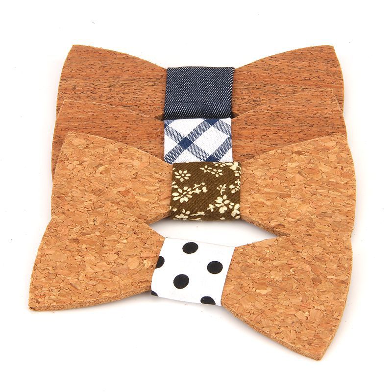 fashion man Fashion leisure time party cork Bowtie bow