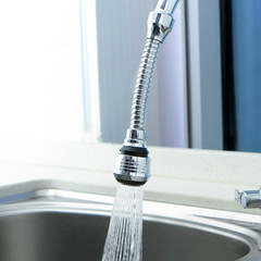 Waterproof Splashproof Faucet Extension Sprayer Kitchen Household Self-cleaning Shower Head Water Saving Rotatable Filter Nozzle