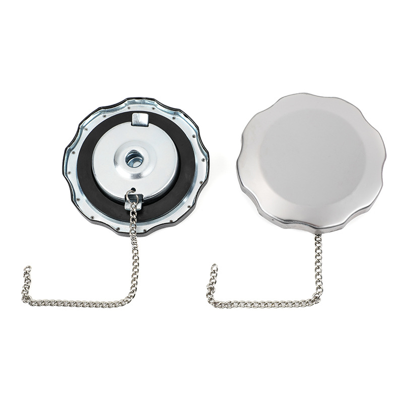 汽油发电机铁油箱盖卡普大号盖配链条挂圈密封型油箱盖