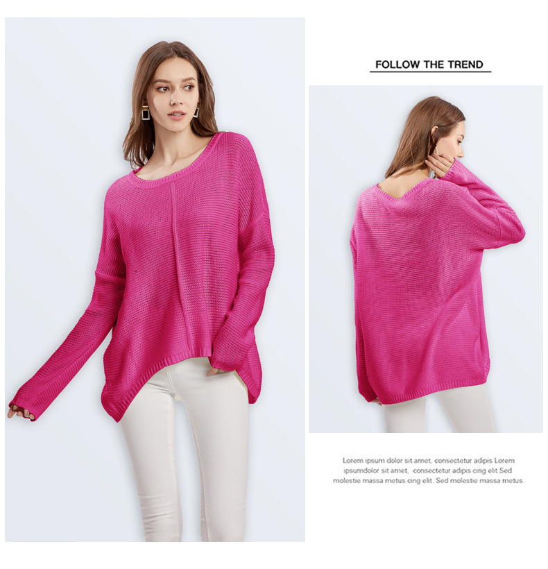 Damen Strickpullover Große Größen Für Herbst Und Winter_voghion.com