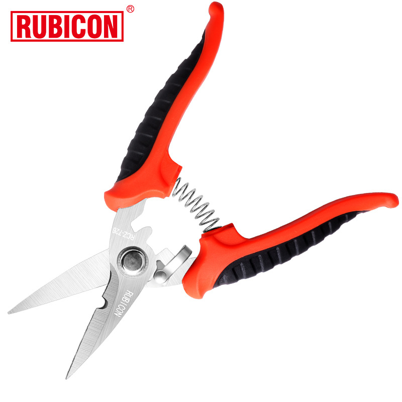 罗宾汉（RUBICON）RCZ-726电工多用剪刀不锈钢快利剪可剪