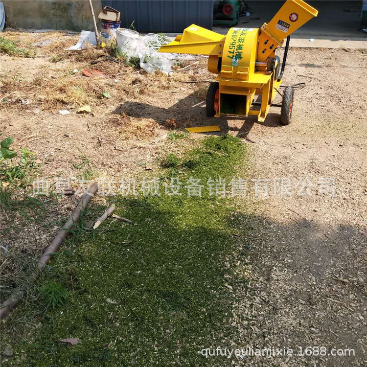 产地货源树枝木板粉碎机 双进料口木材粉碎机 木材木屑粉碎机 59