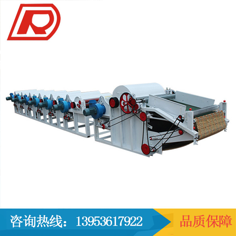 环保纺织机械设备 开松清弹一体机 开花机清弹机线 棉花开松