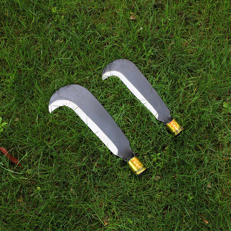 厂家直销65锰钢材质家用砍柴刀 一斤半柴刀010农业柴刀镰刀树枝刀