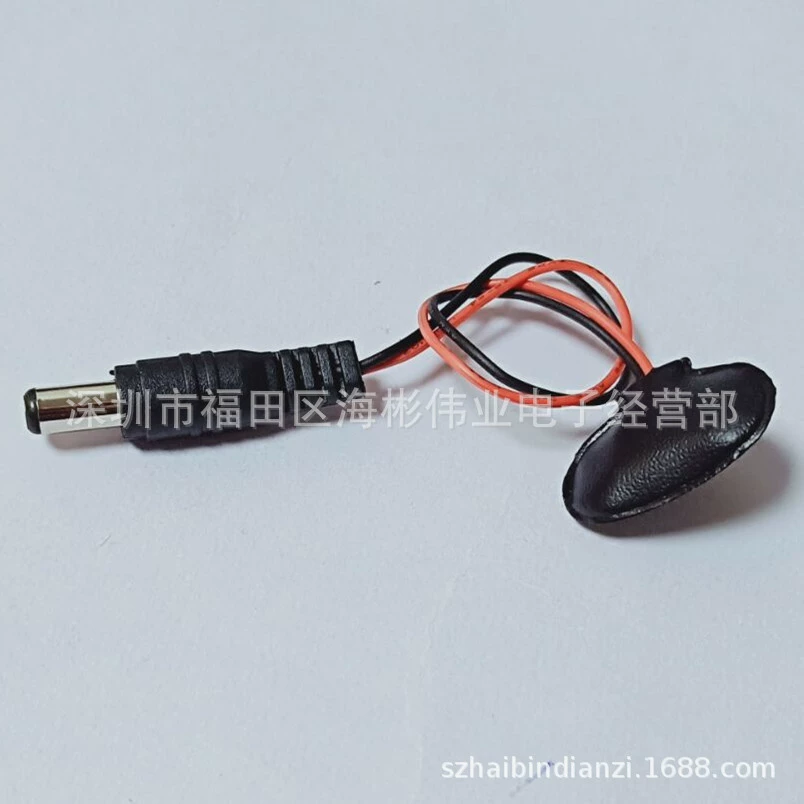 Кнопка крепления батареи 9V, головная батарея 9VDC, зажим 9V