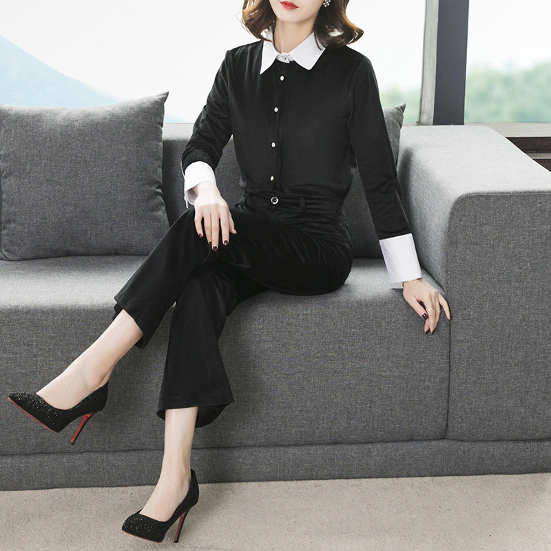 Costume femme en Velours - Ref 3335583 Image 1