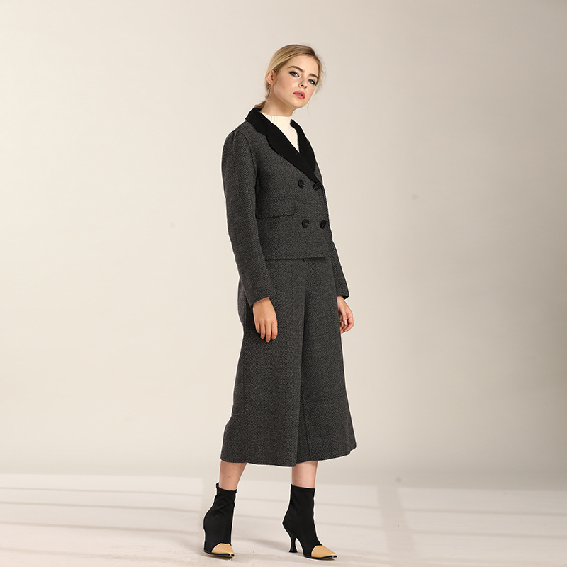 Manteau de laine femme - Ref 3416608 Image 3