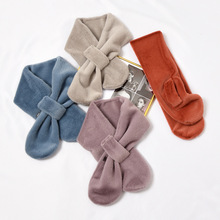 ins~围巾女冬季加厚仿水貂毛韩版毛绒围脖百搭脖套保暖学生毛领子