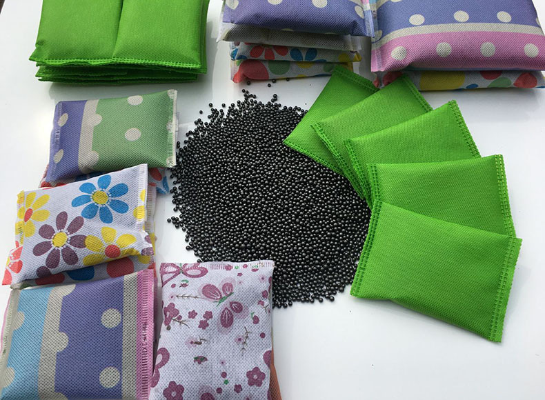 Factory Direct Supply Nano Mineral Crystal Activated Carbon Ball-Wrapped Granular Charcoal Raw Material Bamboo Charcoal Odor Removal and Formaldehyde Removal