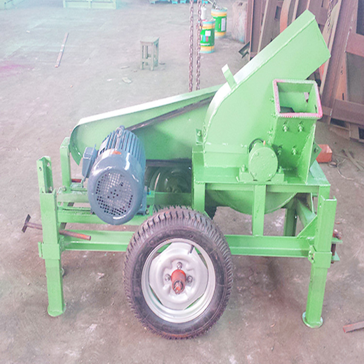 420木削机 纤维板刨花板厂用削片机 小型移动柴油木材削片机