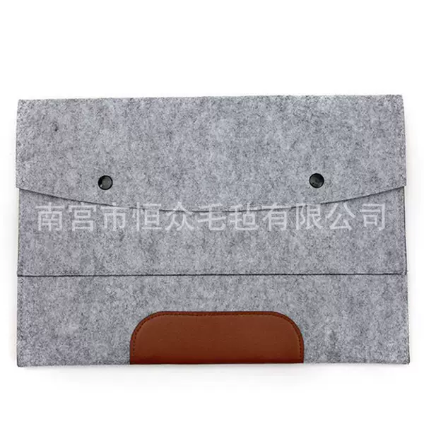 Factory direct sales business felt computer bag ipad tablet liner bag tablet protective case support custom LOGO