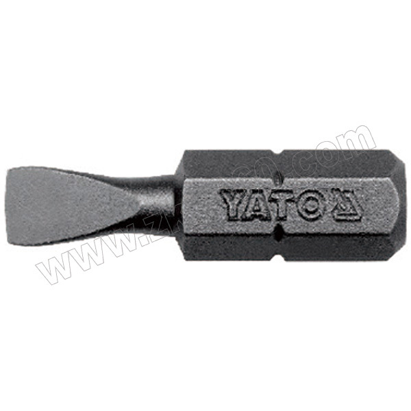 1/4"一字旋具头YATO/易尔拓YT-78046×25mm