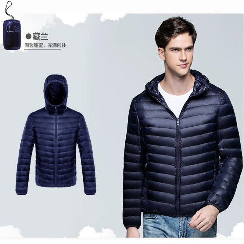 Мужская демисезонная куртка с капюшоном для отдыха, Slim fit, плюс сайз