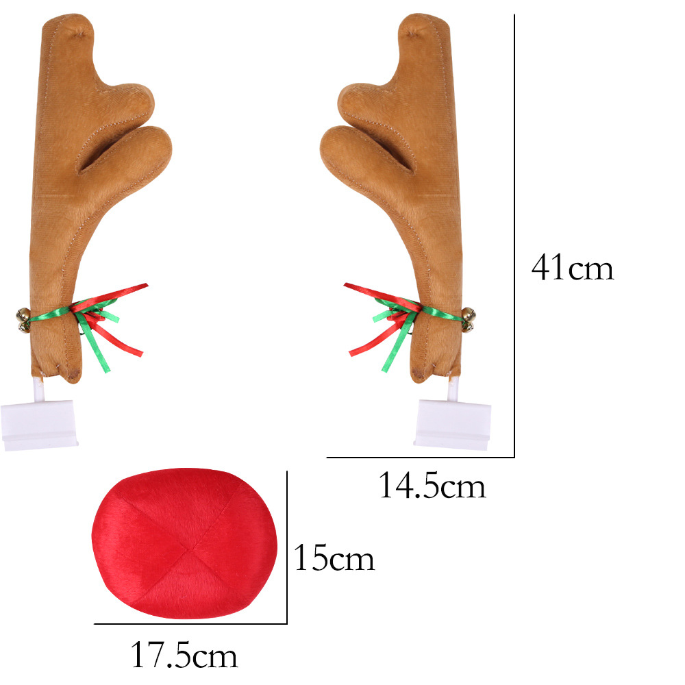 Kula świąteczna ozdoby choinkowe samochód świąteczna atmosfera aranżacja poroże_voghion.com